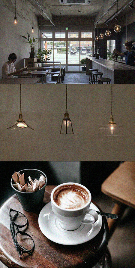 カフェ店内
